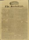 Barbadian Wednesday 08 October 1856 Page 1