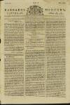 Barbados Mercury Saturday 18 October 1783 Page 1