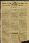 Barbados Mercury Saturday 04 September 1784 Page 1