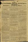 Barbados Mercury Saturday 04 December 1784 Page 1