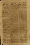 Barbados Mercury Saturday 15 September 1787 Page 1