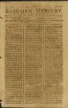 Barbados Mercury Saturday 20 October 1787 Page 1
