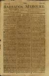 Barbados Mercury Saturday 17 November 1787 Page 1