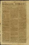 Barbados Mercury Saturday 24 November 1787 Page 1