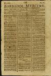 Barbados Mercury Tuesday 27 November 1787 Page 1