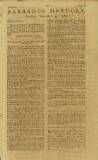 Barbados Mercury Tuesday 04 December 1787 Page 1