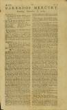 Barbados Mercury Saturday 08 December 1787 Page 1