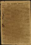 Barbados Mercury Tuesday 16 September 1788 Page 1