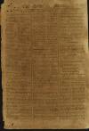 Barbados Mercury Tuesday 06 January 1789 Page 1
