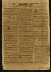 Barbados Mercury Saturday 07 February 1789 Page 1