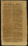 Barbados Mercury Tuesday 10 February 1789 Page 1