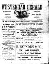 Westerham Herald Monday 01 January 1894 Page 1