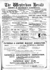 Westerham Herald Saturday 05 March 1910 Page 1