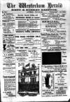 Westerham Herald Saturday 25 July 1914 Page 1