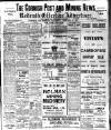 Cornish Post and Mining News Saturday 10 February 1923 Page 1
