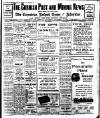Cornish Post and Mining News Saturday 11 November 1933 Page 1