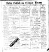 Sutton Coldfield and Erdington Mercury Saturday 05 January 1895 Page 1