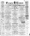Essex Times Saturday 13 March 1886 Page 1