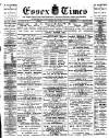 Essex Times Saturday 29 June 1889 Page 1