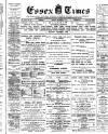Essex Times Saturday 26 November 1898 Page 1
