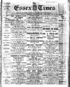 Essex Times Wednesday 20 November 1912 Page 1
