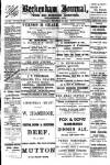 Beckenham Journal Saturday 22 December 1894 Page 1