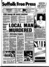Suffolk and Essex Free Press Thursday 29 January 1987 Page 1