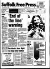 Suffolk and Essex Free Press Thursday 02 April 1987 Page 1