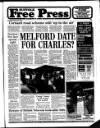 Suffolk and Essex Free Press Thursday 28 October 1993 Page 1