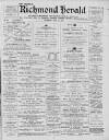 Richmond Herald Saturday 15 July 1899 Page 1