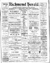 Richmond Herald Saturday 29 February 1908 Page 1