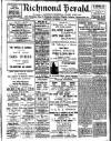 Richmond Herald Saturday 09 November 1912 Page 1