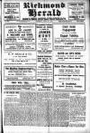 Richmond Herald Saturday 20 June 1914 Page 1