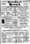 Richmond Herald Saturday 29 November 1919 Page 1