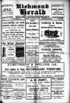 Richmond Herald Saturday 28 February 1920 Page 1