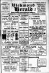 Richmond Herald Saturday 01 October 1921 Page 1