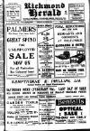 Richmond Herald Saturday 28 January 1933 Page 1
