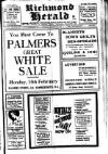 Richmond Herald Saturday 11 February 1939 Page 1