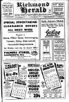 Richmond Herald Saturday 07 September 1940 Page 1