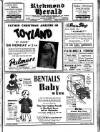 Richmond Herald Saturday 29 October 1949 Page 1