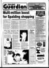 Spalding Guardian Friday 20 March 1992 Page 1