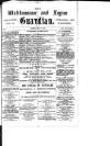 Walthamstow and Leyton Guardian Saturday 13 May 1876 Page 1