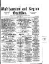 Walthamstow and Leyton Guardian Saturday 08 July 1876 Page 1