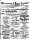 Walthamstow and Leyton Guardian Saturday 13 May 1882 Page 1