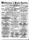 Walthamstow and Leyton Guardian Saturday 08 July 1882 Page 1