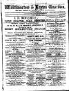 Walthamstow and Leyton Guardian Saturday 22 July 1882 Page 1