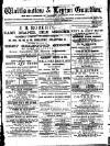 Walthamstow and Leyton Guardian Saturday 29 July 1882 Page 1