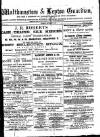 Walthamstow and Leyton Guardian Saturday 09 September 1882 Page 1
