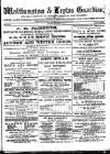 Walthamstow and Leyton Guardian Saturday 11 November 1882 Page 1