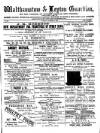 Walthamstow and Leyton Guardian Saturday 21 December 1889 Page 1